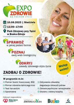 Expo Zdrowie w Busku-Zdroju – bezpłatne badania, porady dietetyczne i zdrowy styl życia